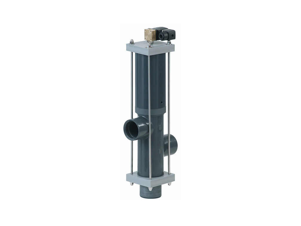 Besgo 3-way valve DN40 / 50 mm, including solenoid valve 230 V