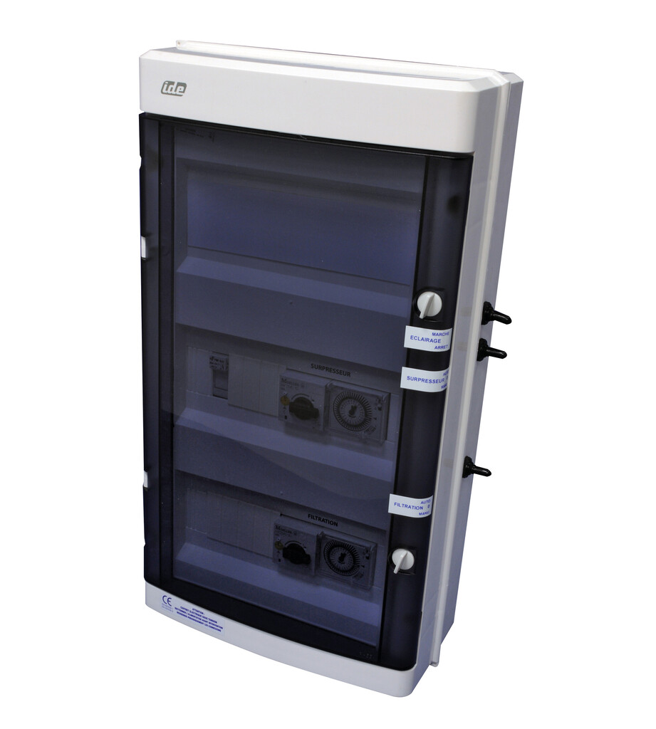 Electrical box Cyrano Filtration + Transfo 600W + Vac + 30mA Diff. Mono