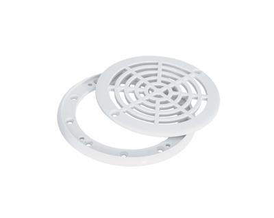 Grate and Flange kit - White